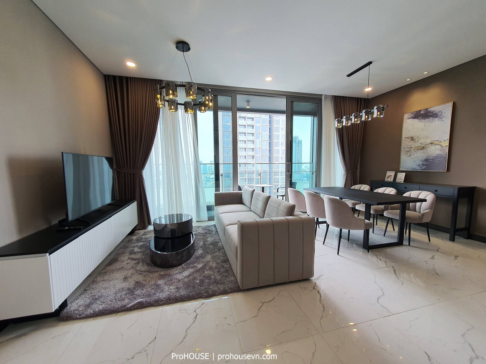 HIGH FLOOR 3BR APARTMENT IN T2A LINDEN RESIDENCES EMPIRE CITY FOR RENT