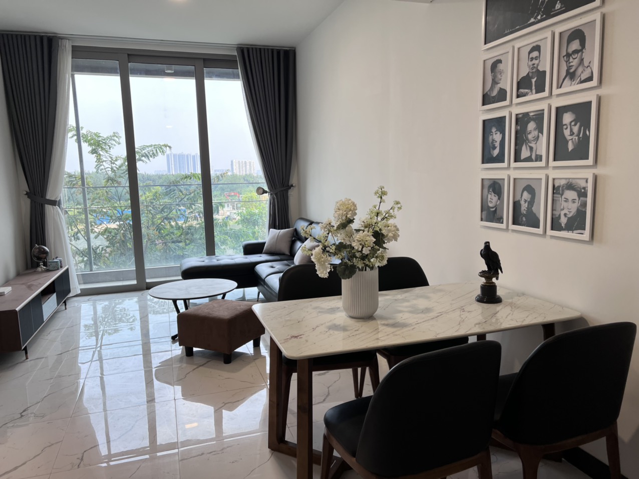 1 bedroom apartment for rent Empire City Thu Thiem Linden fully furnished open view