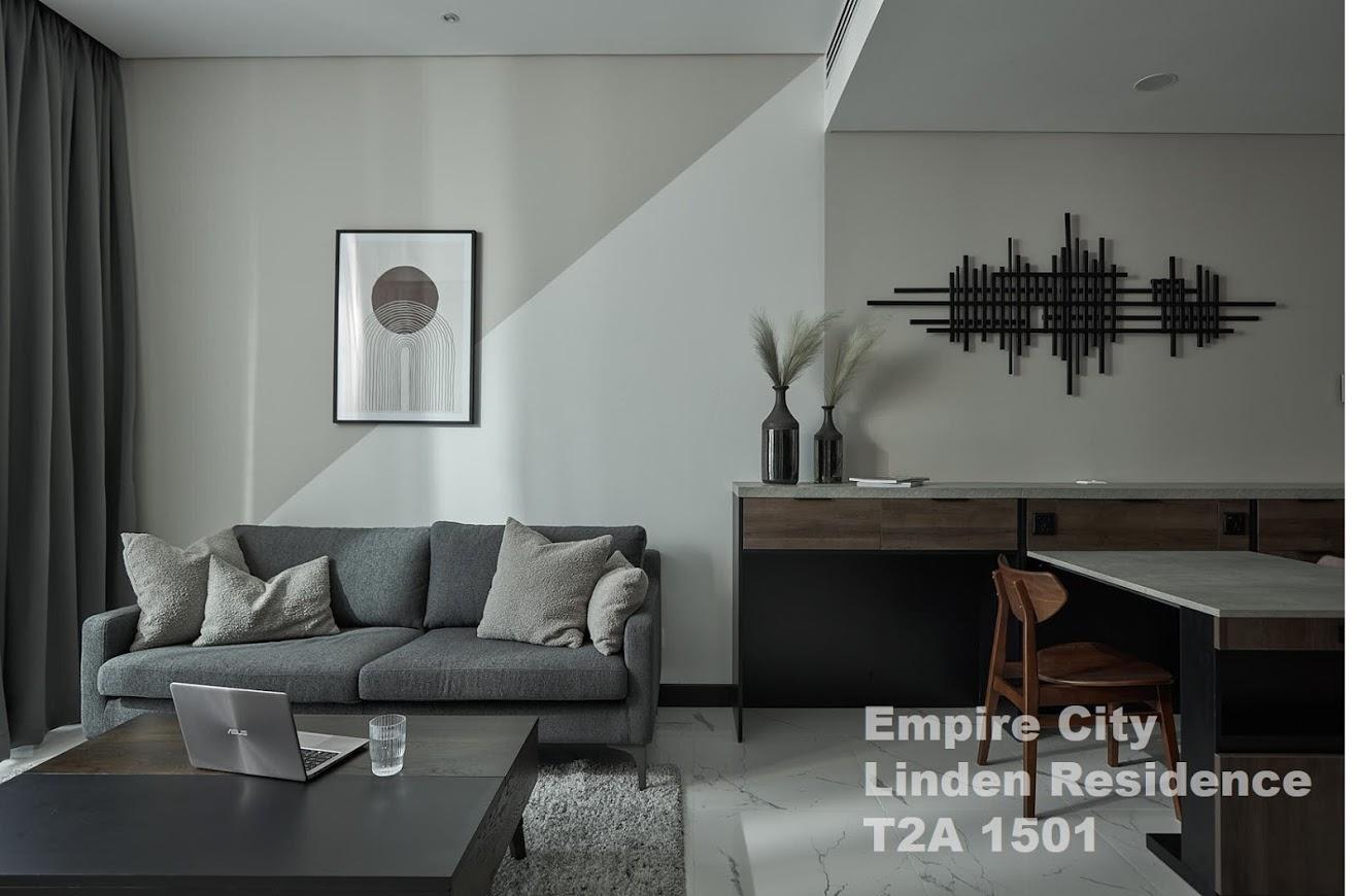 Cho thuê căn hộ Empire City Linden Residence – 1 phòng ngủ, view sông & Quận 1