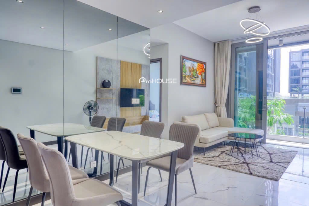 Cho thuê căn hộ Empire City |1 phòng ngủ |Full nội thất mới| View hồ bơi thoáng mát